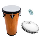 Kit Instrumento De Samba Pagode Percussão Timba Pandeiro