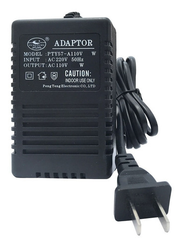 Transformador Adaptador De Corriente 220 A 110 Volts 100watt