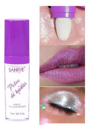 Polvo De Hadas Iluminador Facial Y Corporal Brillos Glitter