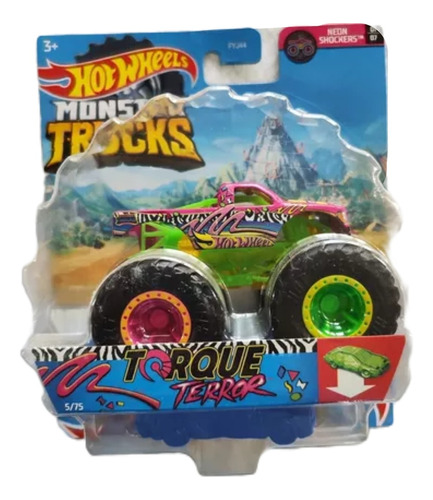 Torque Terror Hot Wheels Monster Trucks Esc 1:64