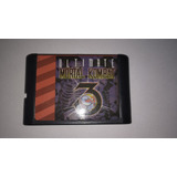 Cartucho Mortal Kombat3 Ultimate Para Consola Sega De 16bits