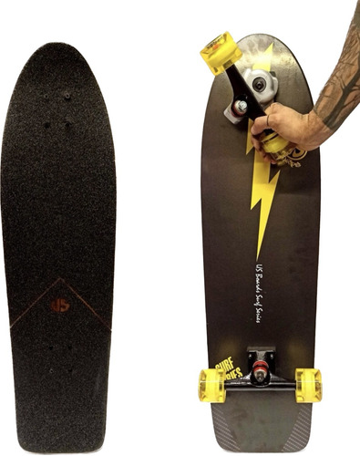 Skate Surfskate Simulador De Surf  G4 Carver Smoothstar Yow