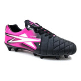 Zapato De Futbol Soccer Para Hombre Eescord 1031 Negro/fiush