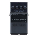 Pedal Para Guitarra Boss Mt2 3a Metal Zone Edição Limitada