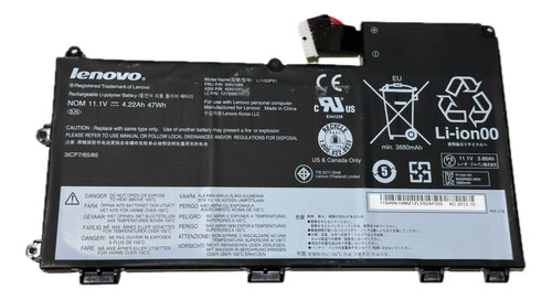 Bateria Lenovo Thinkpad T430u L11n3p51 L11s3p51