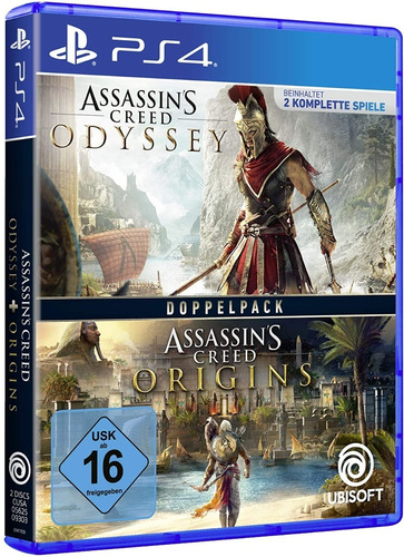 Assassin's Creed Odyssey + Assassin's Creed Origins - Ps4