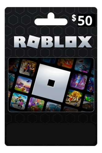 Roblox Gift Card Robux R$ 50 - Digital