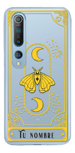 Funda Para Xiaomi Cartas Tarot Polilla Personalizada Nombre