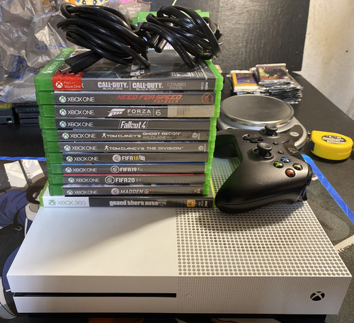 Microsoft Xbox One S Con Juegos