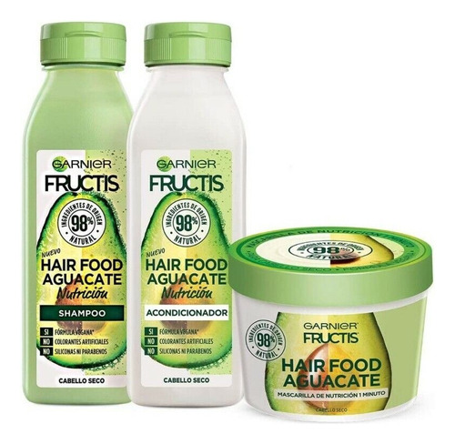 Kit De Shampoo De Garnier Aguacate