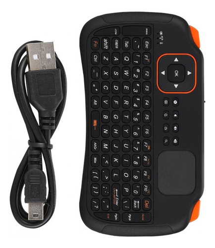 Teclado Inalámbrico Pequeño De 83 Teclas Con Receptor 2.4g