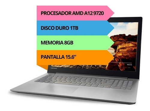 Notebook Amd A12 Quad Core 8gb 1tb 15.6 Windows 10