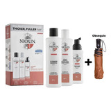 Kit Nioxin #4 Sistema Anticaida - mL a $384