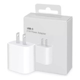 Cargador 20w Carga Rapida Usb-c Para iPhone 14 13 12 11 Se