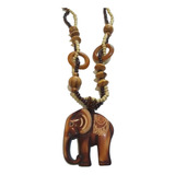 Collar Estilo Etnico Elefante De La Suerte Mujer Hombre 