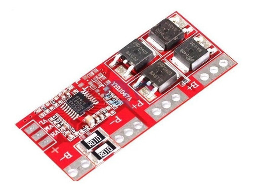 Modulo Cargador De Baterías 18650 Bms 4s, 30a. 