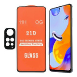 Vidrio Pantalla + Vidrio Cámara Para Xiaomi Note 11s 4g