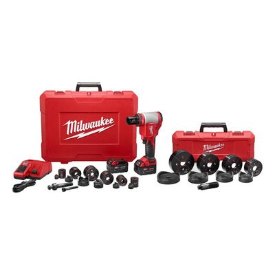 Kit Sacabocado Knockout Punch Milwaukee 1\u002F2 A 4 M18 2676-23 | Envío gratis