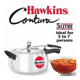 Hawkins Hc50 Contura Olla A Presión De 5 Litros, Pequeña,