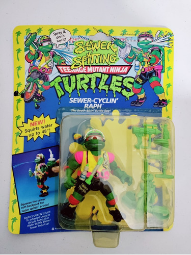 Tortugas Ninja Vintage Raph Tmnt Vintage Sewer Spitting