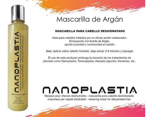 Nanoplastia, Mascarilla  De Mantenimiento 250ml Mb5 México