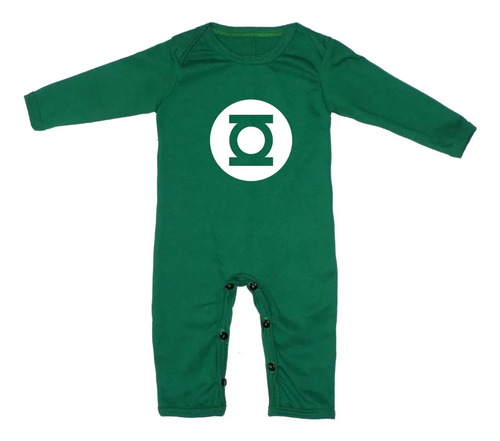 Disfraces Para Bebé Halloween - Mameluco Linterna Verde