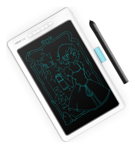 Tableta De Dibujo Digital Con Gráficos Inteligentes Y Notas