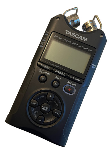 Gravador De Áudio Digital Portátil Tascam Dr-40
