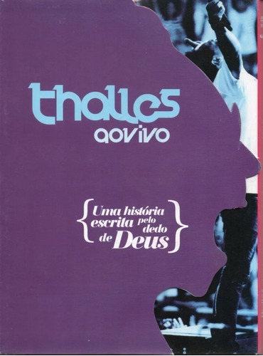 Dvd -thalles -ao Vivo Dvd Duplo Embalagem Digi Pack