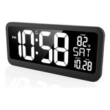 Reloj De Pared, Reloj Para Interiores, Cuarto Grande, Alarma