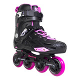 Patins Traxart Freestyle Dynamix Rose - Rodas 80mm Abec-7