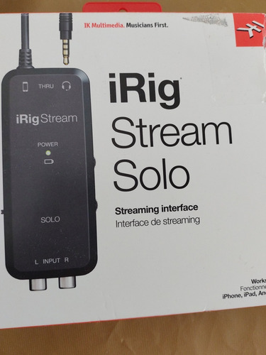 Interfaz Para Streaming Irig Stream