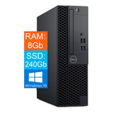 Desktop Dell 3060 Core I5 8 Geração 8gb Ddr4 Ssd 240gb 