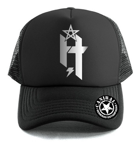 Gorras Trucker Hermetica Heavy Remeras Estampadas Canibal