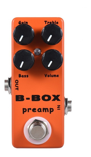 Pedal De Guitarra Mosky B-box Preamp Overdrive