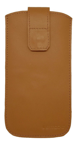 Capa Couro Natural Alça E Fecho Para iPhone 12 Pro Max Mini