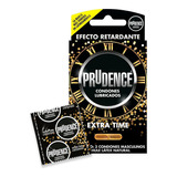 Caja Con 3 Condones Prudence Extra Time Con Retardante 