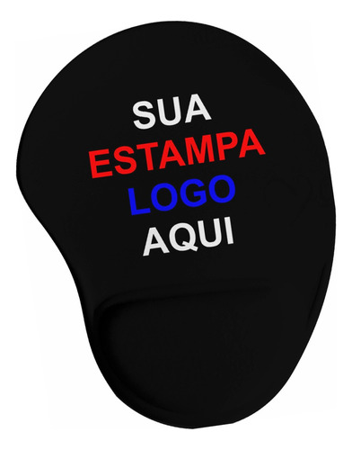 Mousepad Ergonômico Logo Estampa Personalizado 01