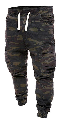 Pantalones De Jog Cargo Cargo Con Bolsillos Militares De Tal