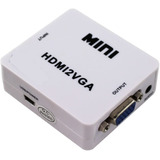 Convertidor Hdmi A Vga Con Audio 3.5mm