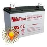 Bateria Vrla Agm 12v 35ah Ciclo Profundo Netion. Ups/ Solar