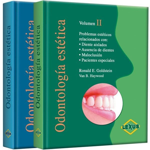 Goldstein Odontología Estética 2 Tomos (tapa Dura) / Lexus