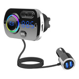 Kit De Transmisor Fm Inalámbrico Bluetooth Para Coche