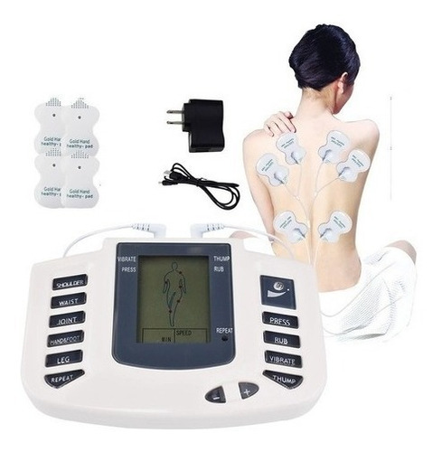 Maquina Fisioterapia Digital Chinelo Massagem Eletrochoque