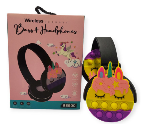 Diadema Bluetooth Unicornio A8900