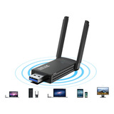 Antena Wifi Usb 3.0 De 1300mbps Receptor Wifi Con Banda Dual