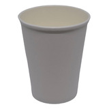 Vaso Café Polipapel Blanco 8oz/ 250cc, 100 Unidades