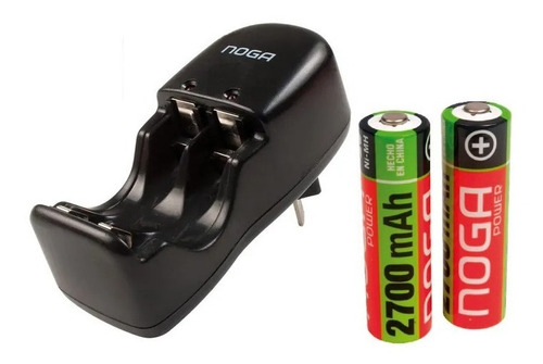 Cargador Pilas Aa Y Aaa Alimentacion 220v Mas  Aa 2700mah