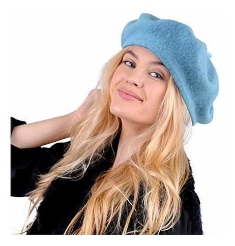 Boina Sombrero Para Mujer Varios Color Lana 1 Pz Parquet