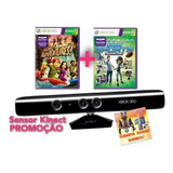 Jogos Kinect + Sensor Xbox 360